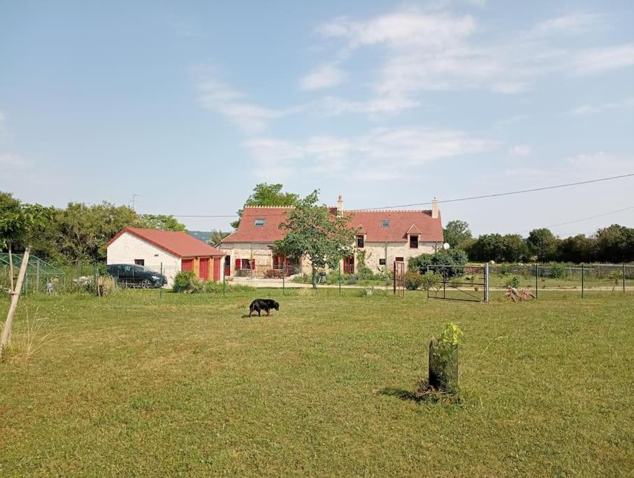 Longere Berrichonne, Calme Absolu, 13 Personnes Villa Saint-Pierre-les-Etieux Exterior photo